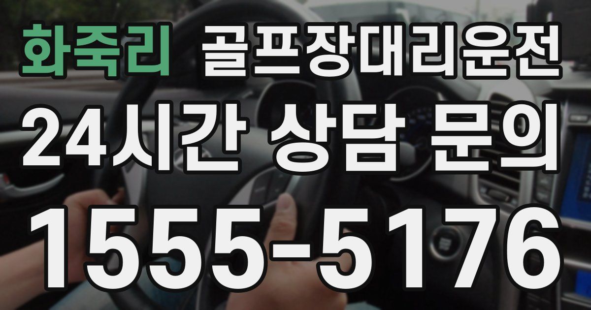 골프장대리운전 서비스