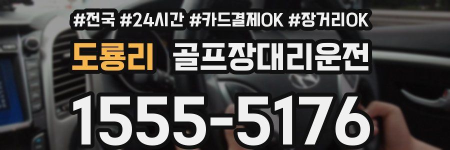 도룡리 골프장대리운전