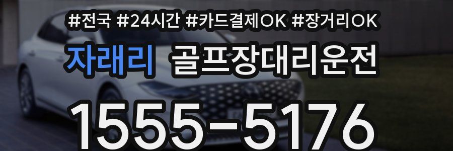 자래리 골프장대리운전
