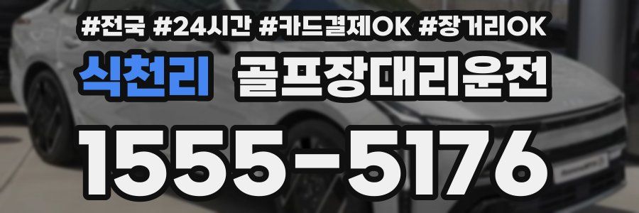 식천리 골프장대리운전