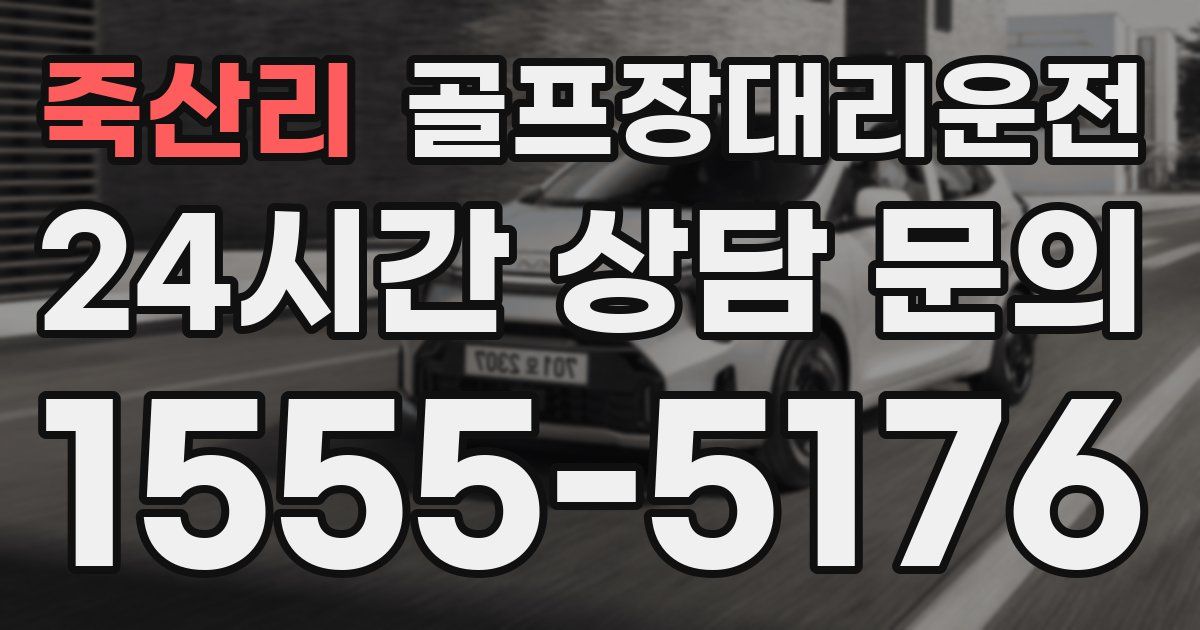골프장대리운전 서비스