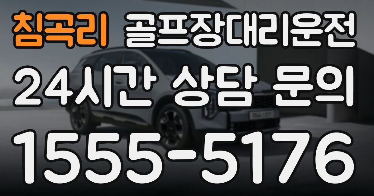 골프장대리운전 서비스