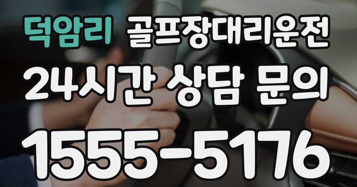 골프장대리운전 서비스