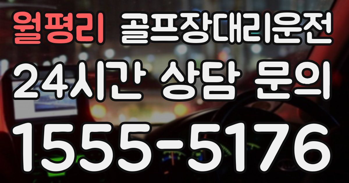 골프장대리운전 서비스