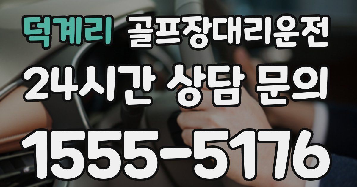 골프장대리운전 서비스