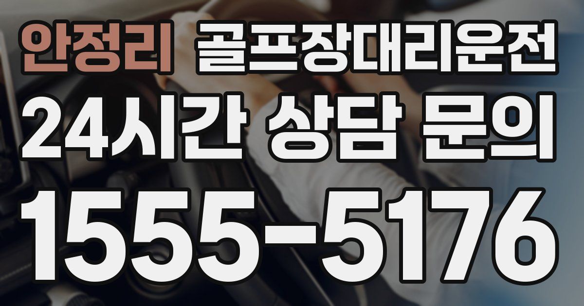 골프장대리운전 서비스
