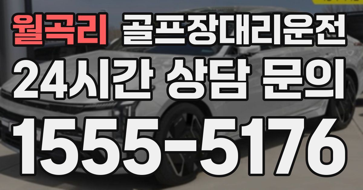 골프장대리운전 서비스