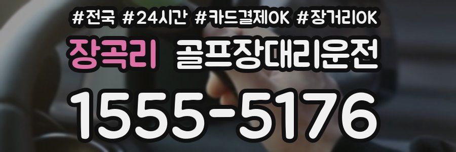 장곡리 골프장대리운전