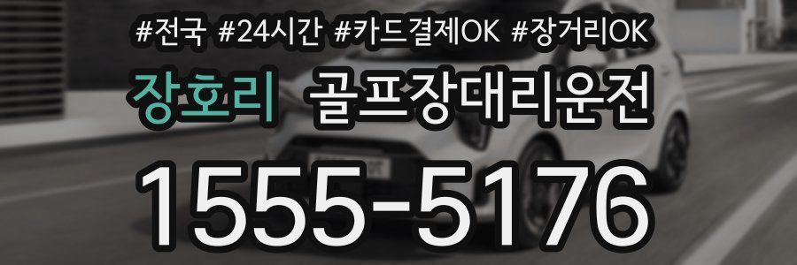 장호리 골프장대리운전