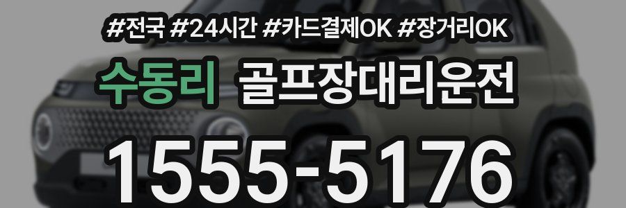 수동리 골프장대리운전