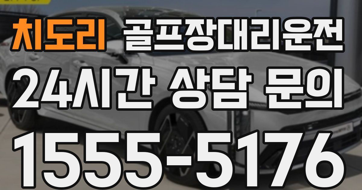골프장대리운전 서비스