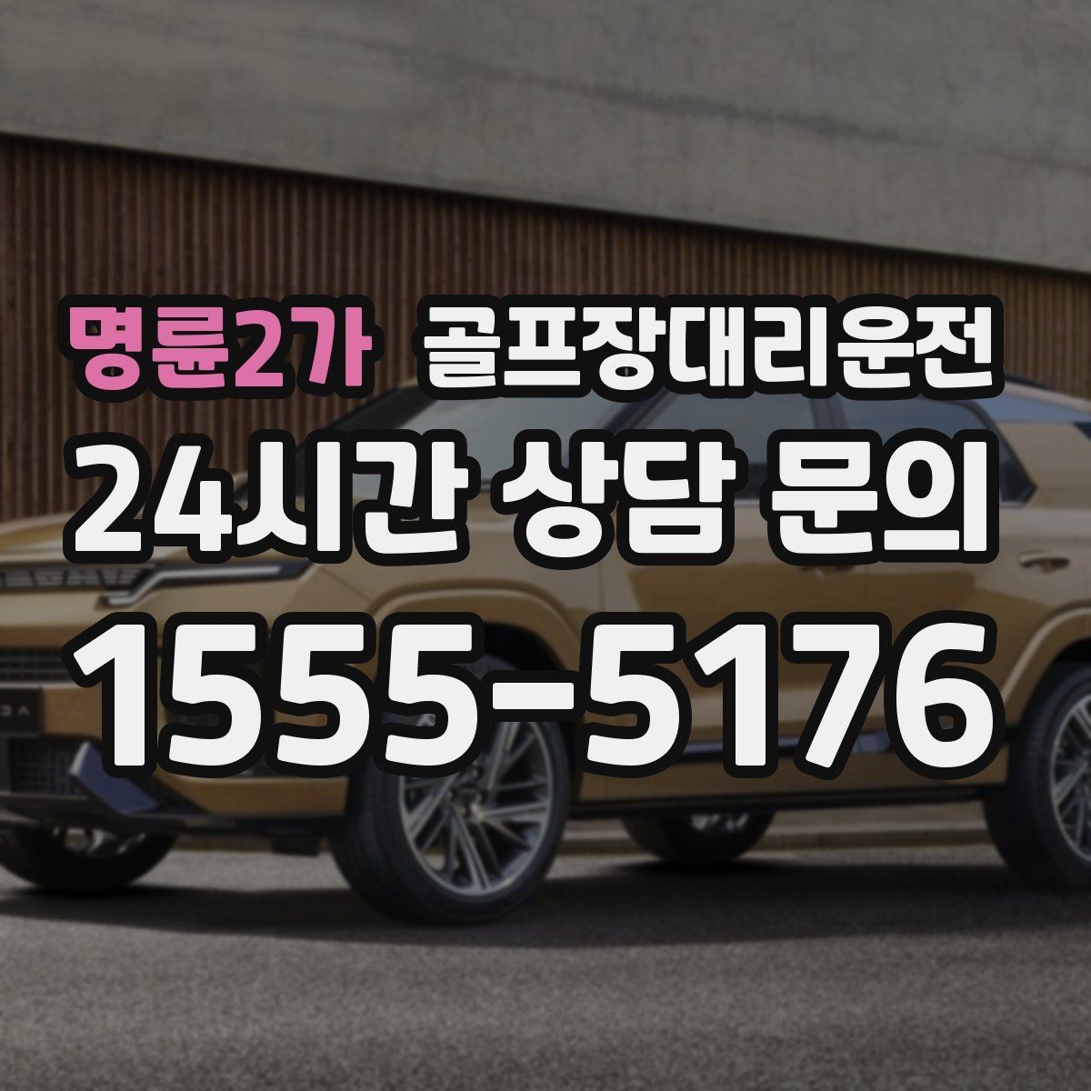 명륜2가 골프장대리운전 팀별 하차 순서를 반영한 깔끔한 마무리