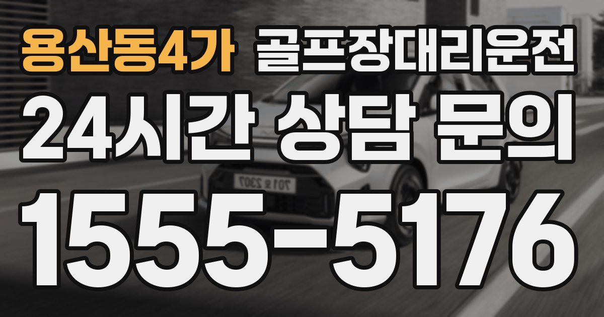 골프장대리운전 서비스