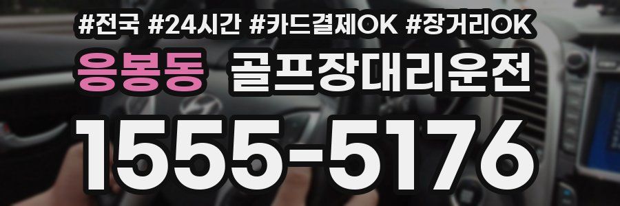 응봉동 골프장대리운전