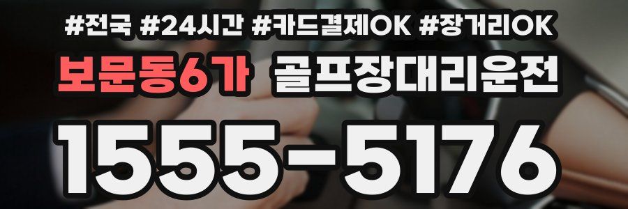 보문동6가 골프장대리운전