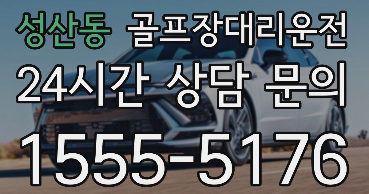 골프장대리운전 서비스