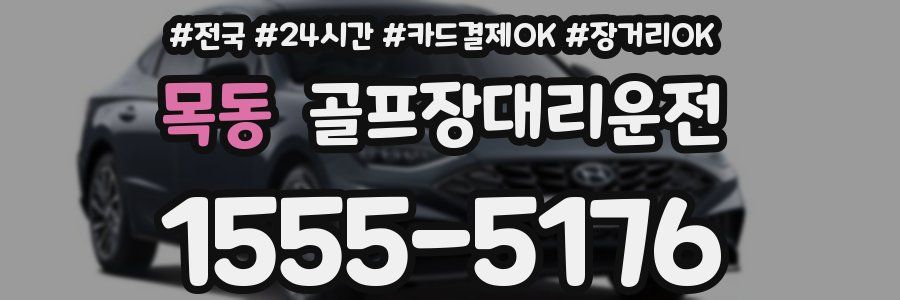 목동 골프장대리운전