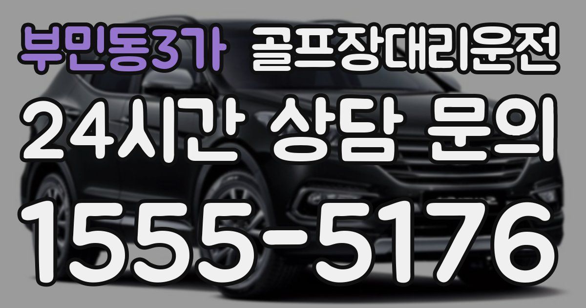골프장대리운전 서비스