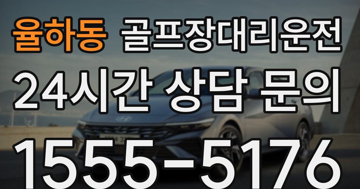 골프장대리운전 서비스