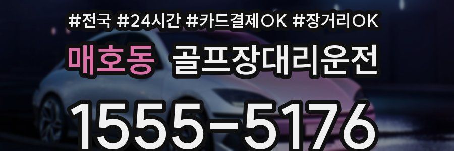 매호동 골프장대리운전