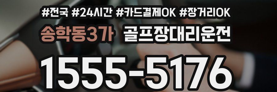 송학동3가 골프장대리운전
