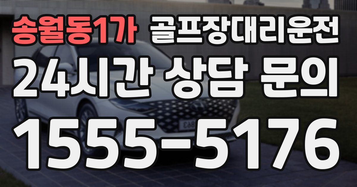 골프장대리운전 서비스