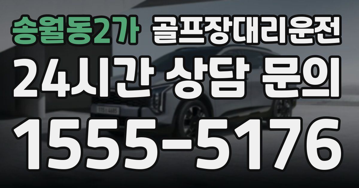 골프장대리운전 서비스