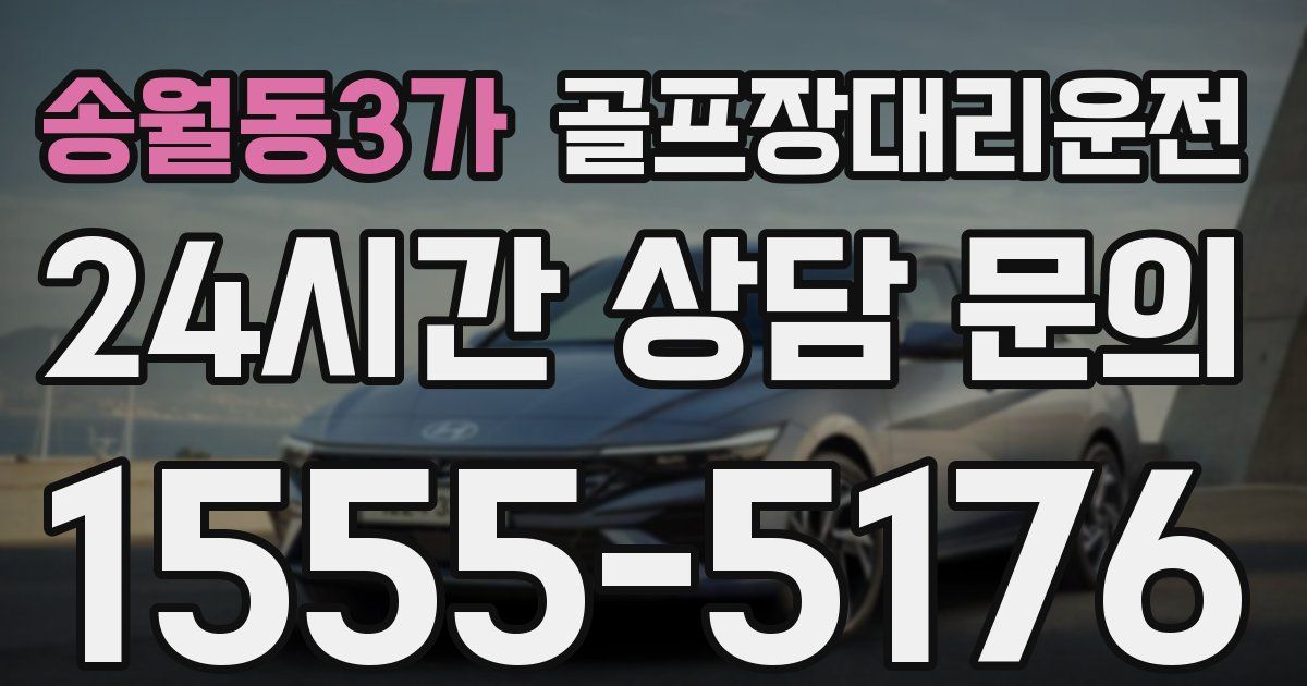 골프장대리운전 서비스