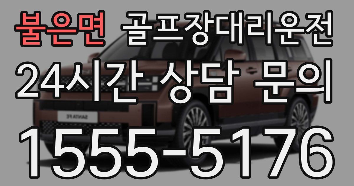 골프장대리운전 서비스