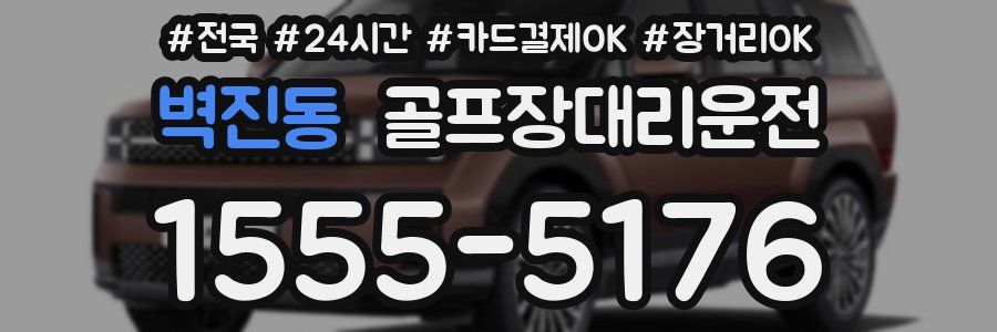 벽진동 골프장대리운전