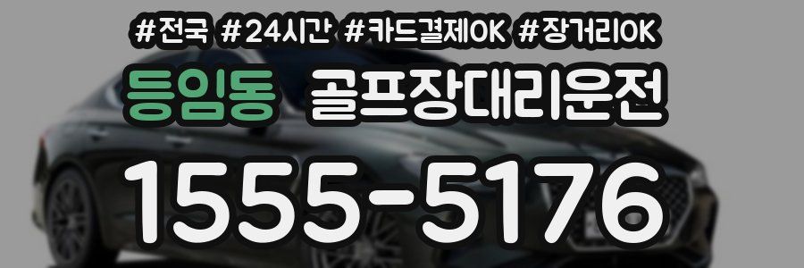 등임동 골프장대리운전