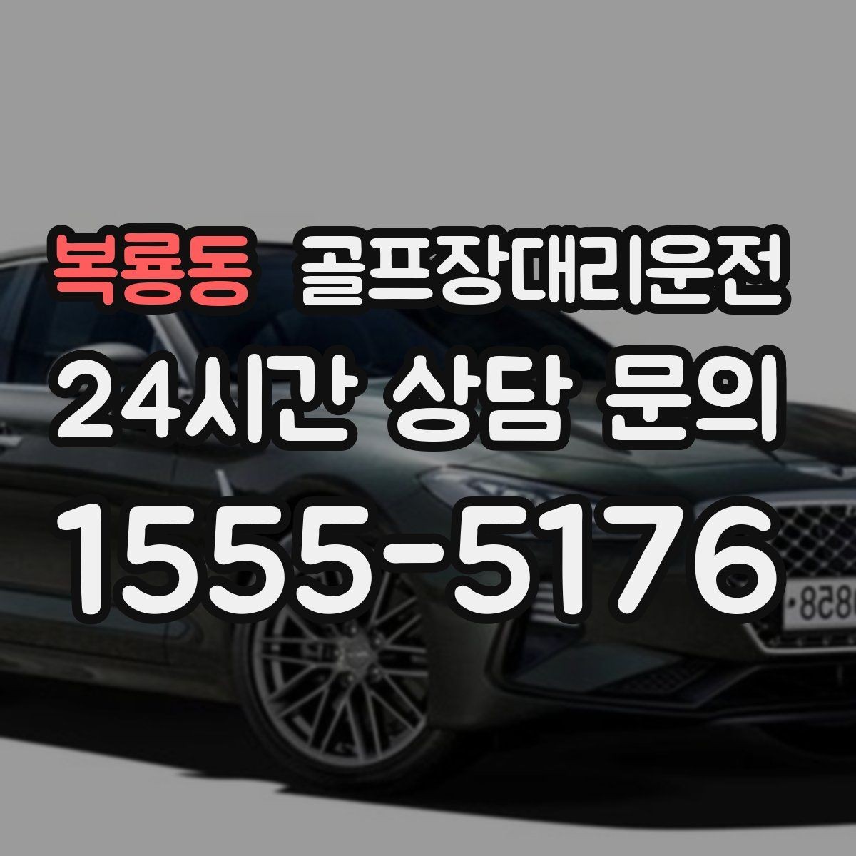 복룡동 골프장대리운전 드라이빙 레인지부터 본 코스까지 한 줄로