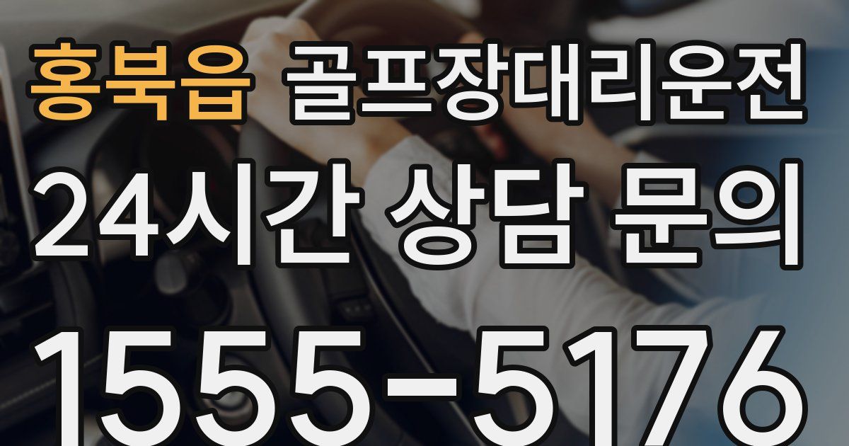 골프장대리운전 서비스