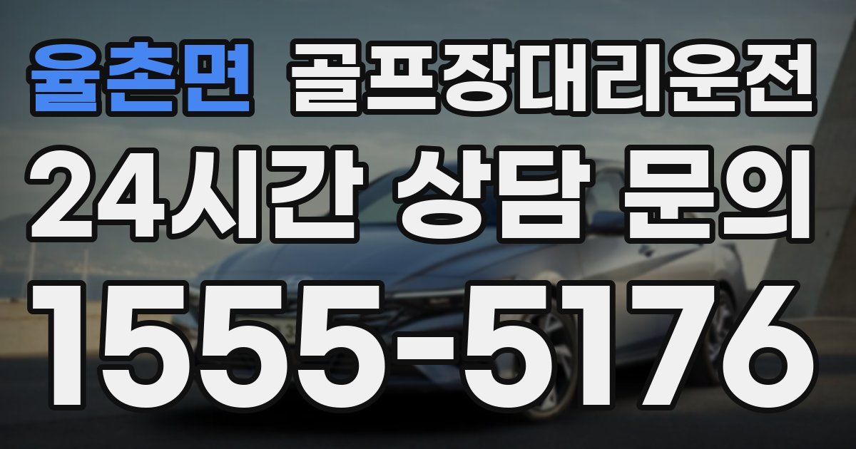 골프장대리운전 서비스