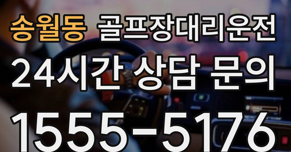 골프장대리운전 서비스