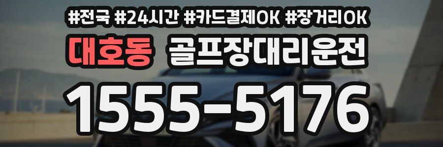 대호동 골프장대리운전