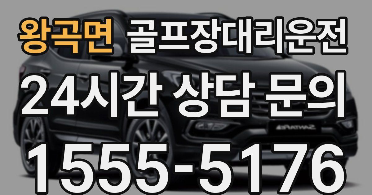 골프장대리운전 서비스