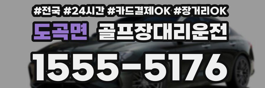 도곡면 골프장대리운전