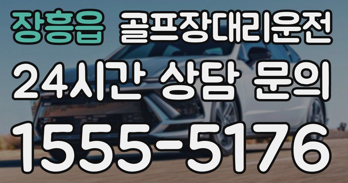 골프장대리운전 서비스