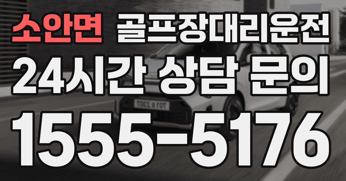 골프장대리운전 서비스