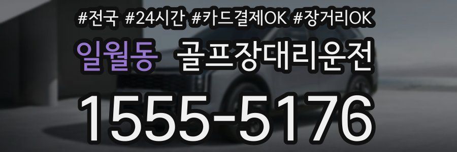 일월동 골프장대리운전