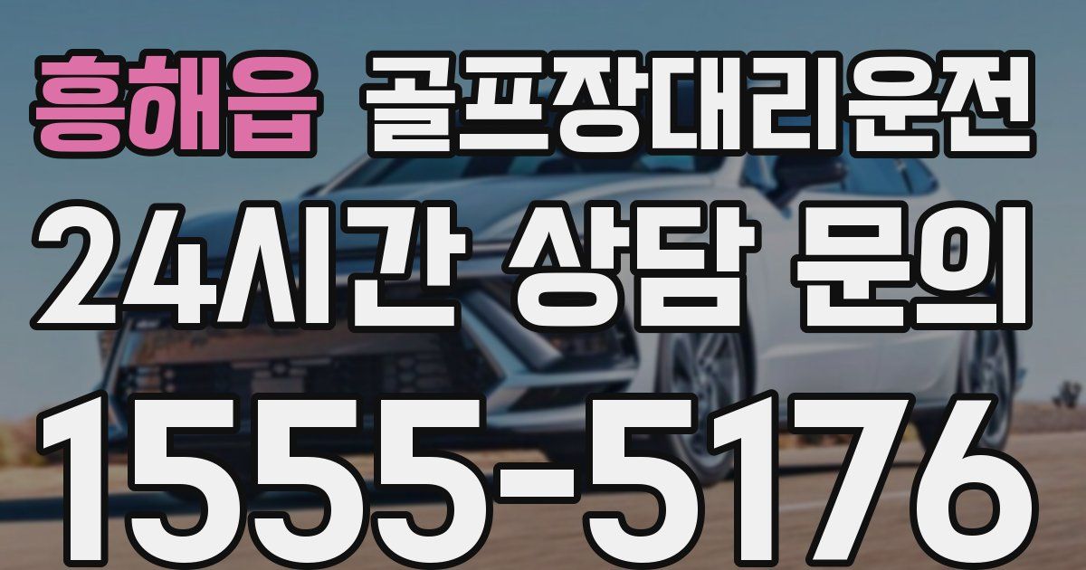 골프장대리운전 서비스