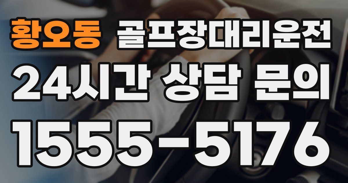 골프장대리운전 서비스