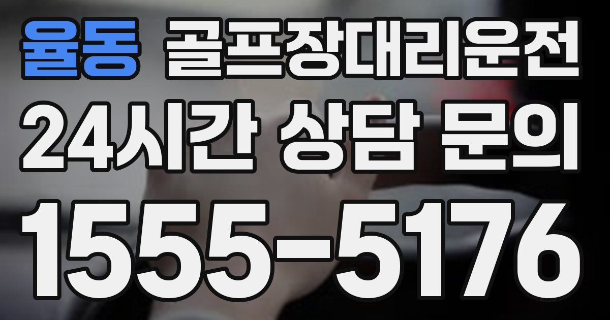 골프장대리운전 서비스