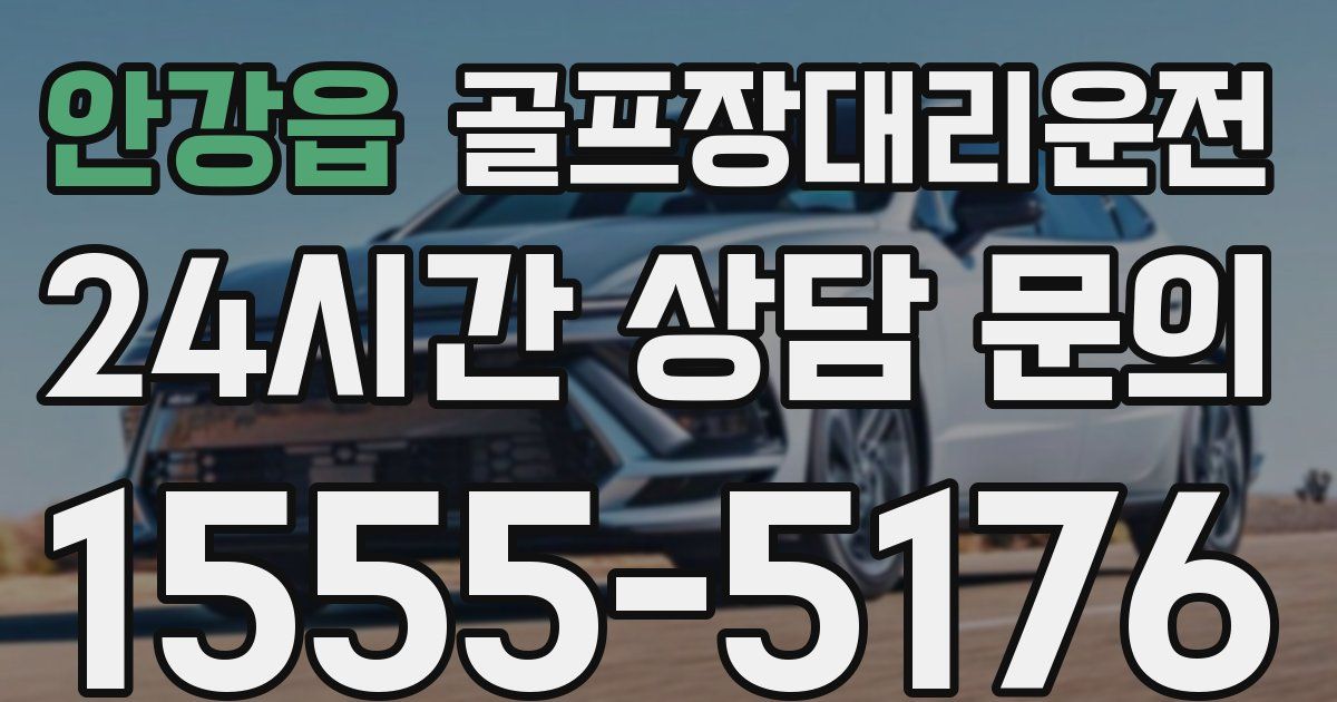 골프장대리운전 서비스