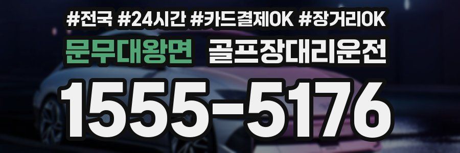 문무대왕면 골프장대리운전