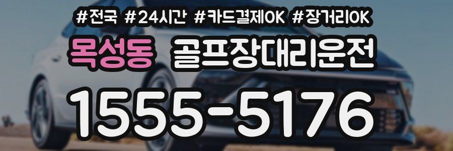 목성동 골프장대리운전