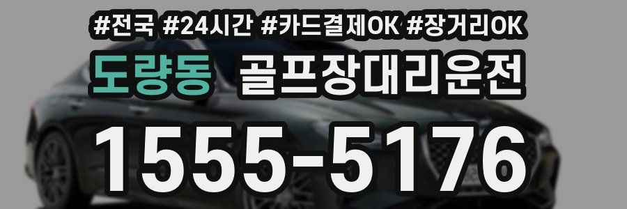도량동 골프장대리운전