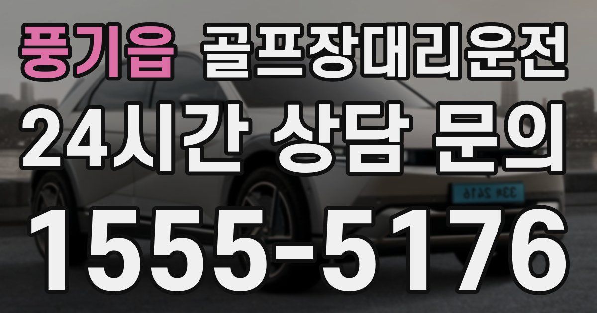 골프장대리운전 서비스