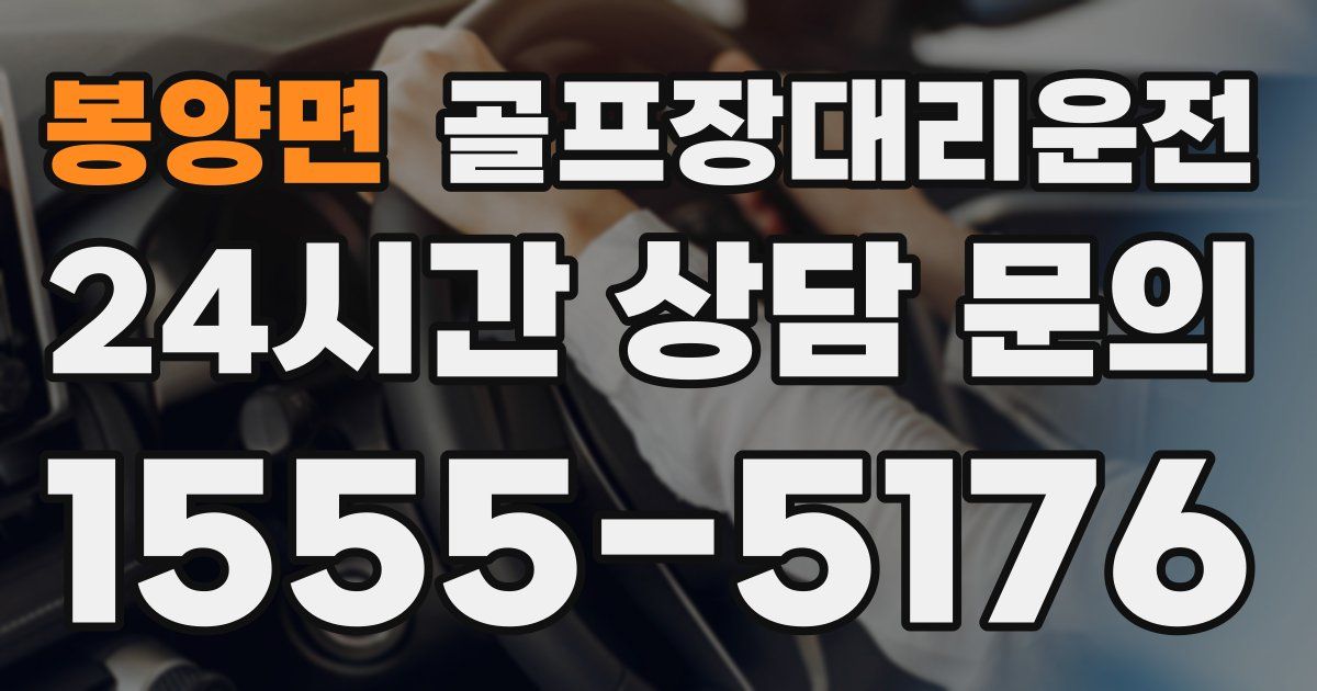 골프장대리운전 서비스